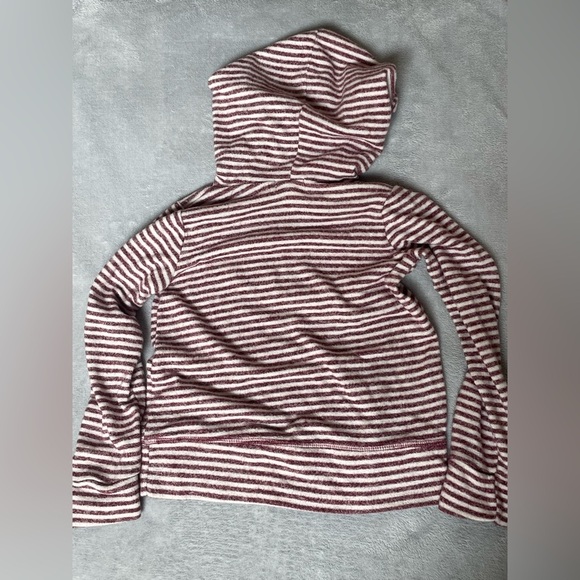 NINE1EIGHT Striped Fleece Hoodie - Picture 2 of 6